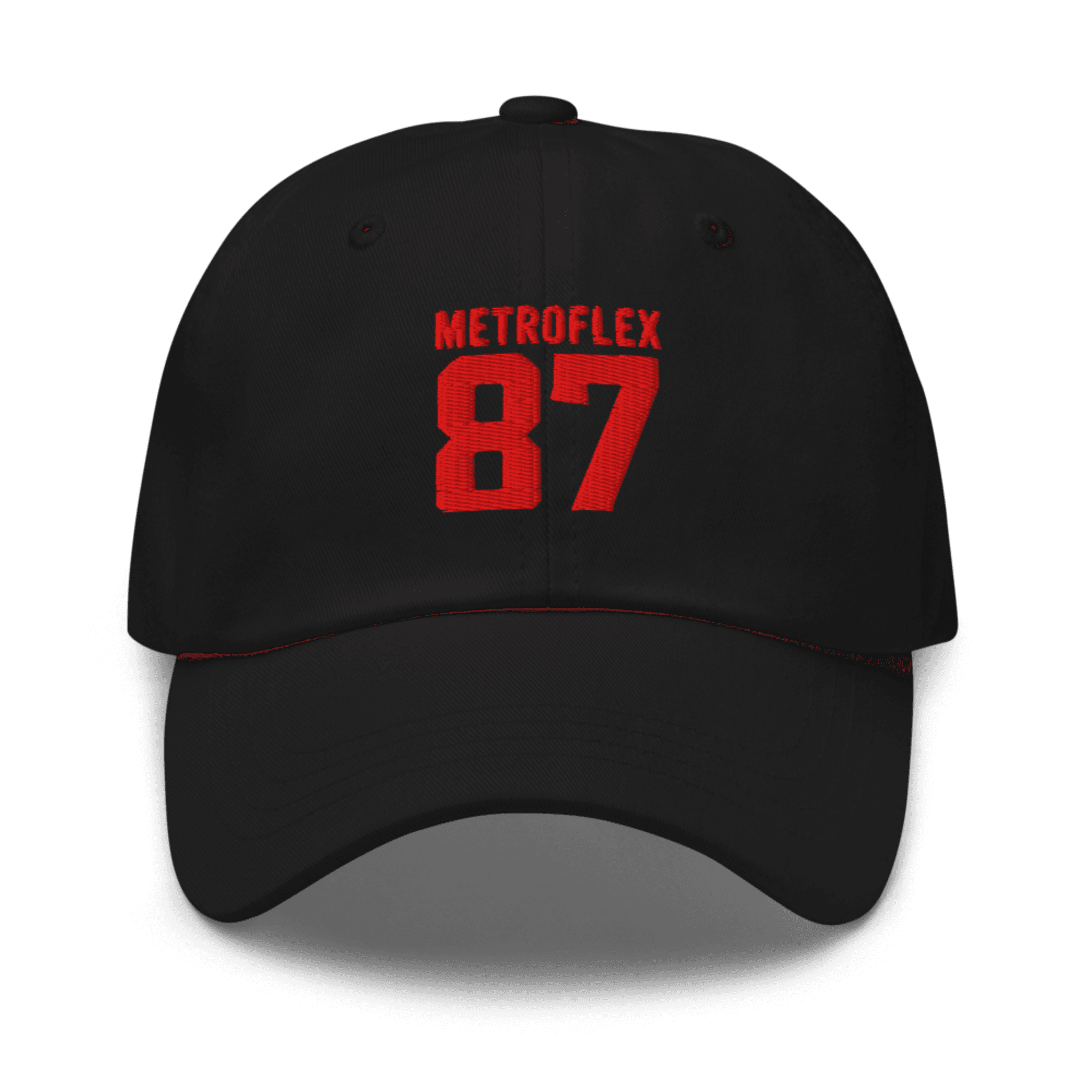 87 Series Dad Cap · Black/Red