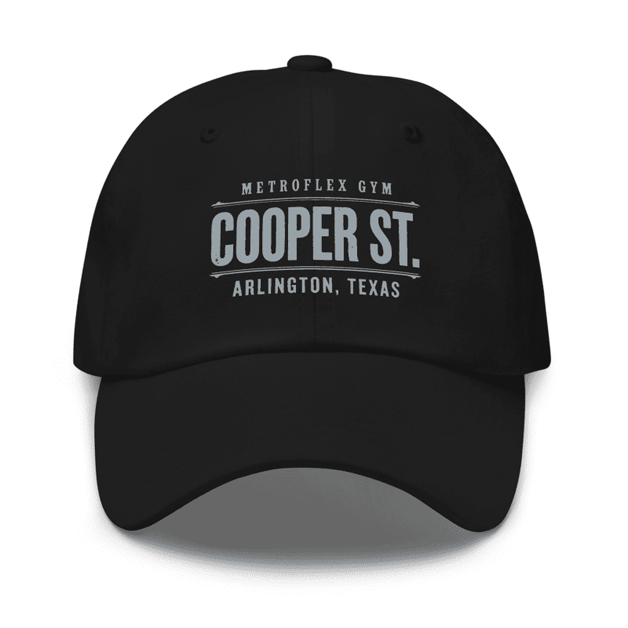 Cooper Street Dad Cap · Black/Steel