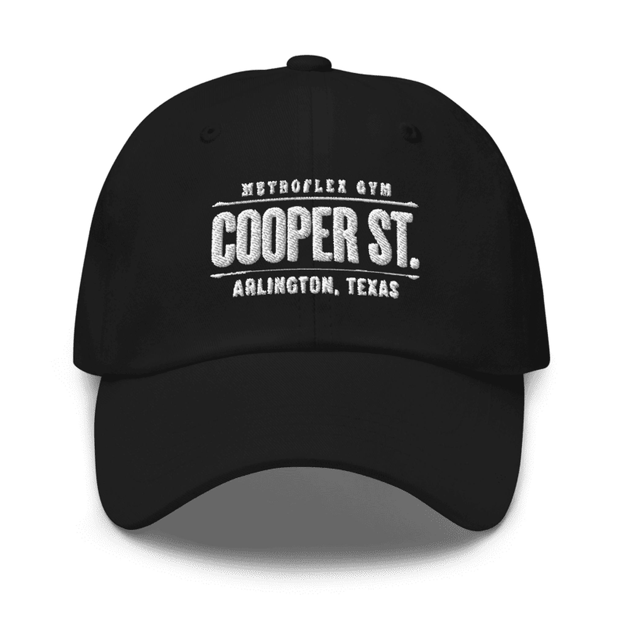 Cooper Street Dad Cap · Black/White