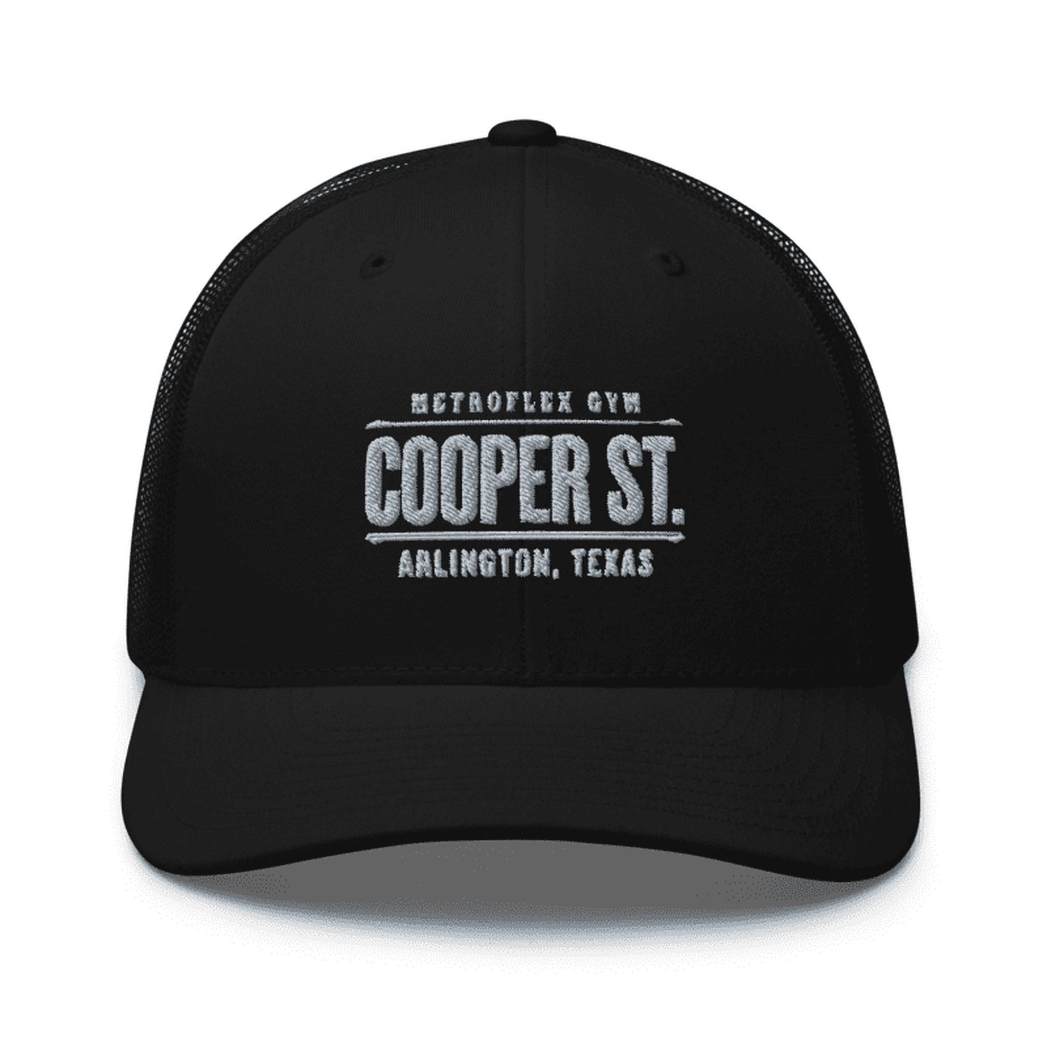 Cooper Street Trucker Cap · Black/Steel