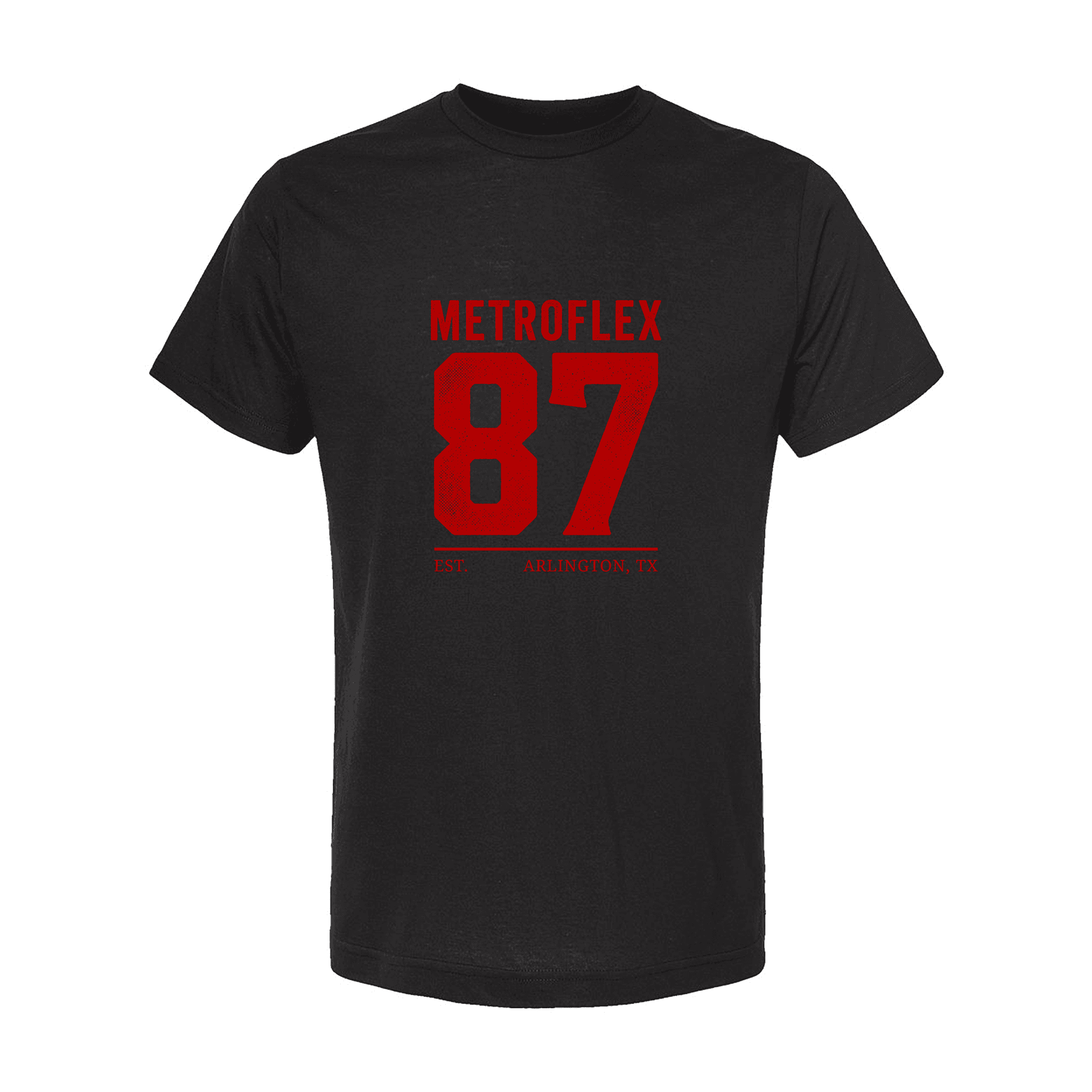 87 Series Tee · Black/Red