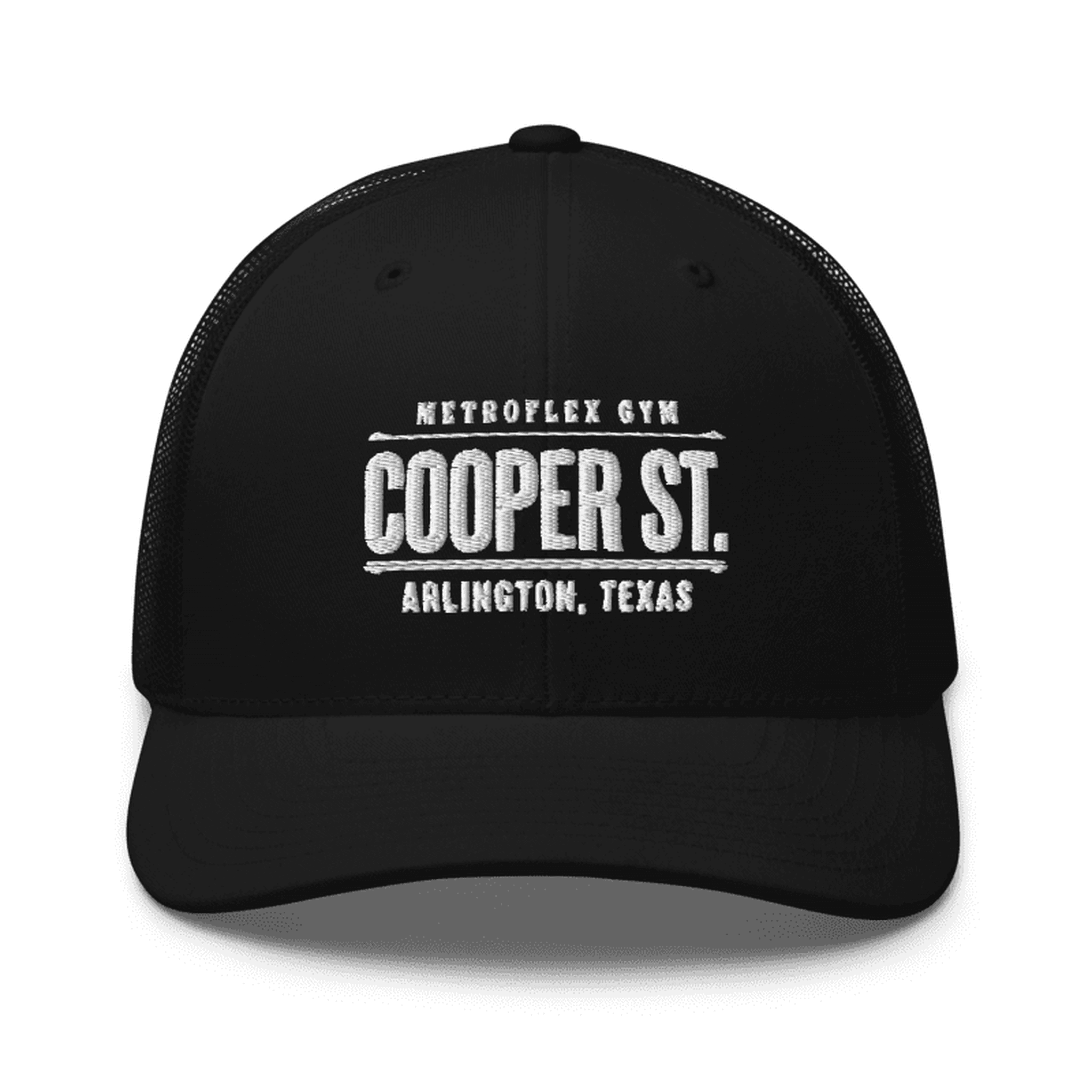 Cooper Street Trucker Cap · Black/White