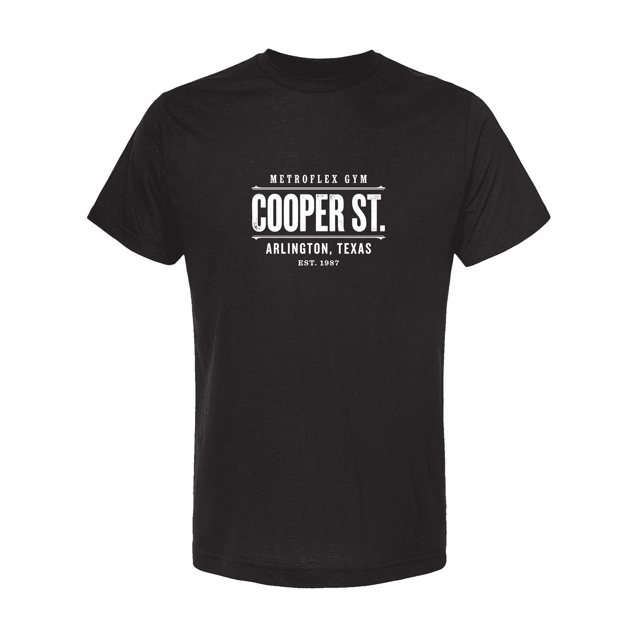 Cooper Street Tee · Black/White