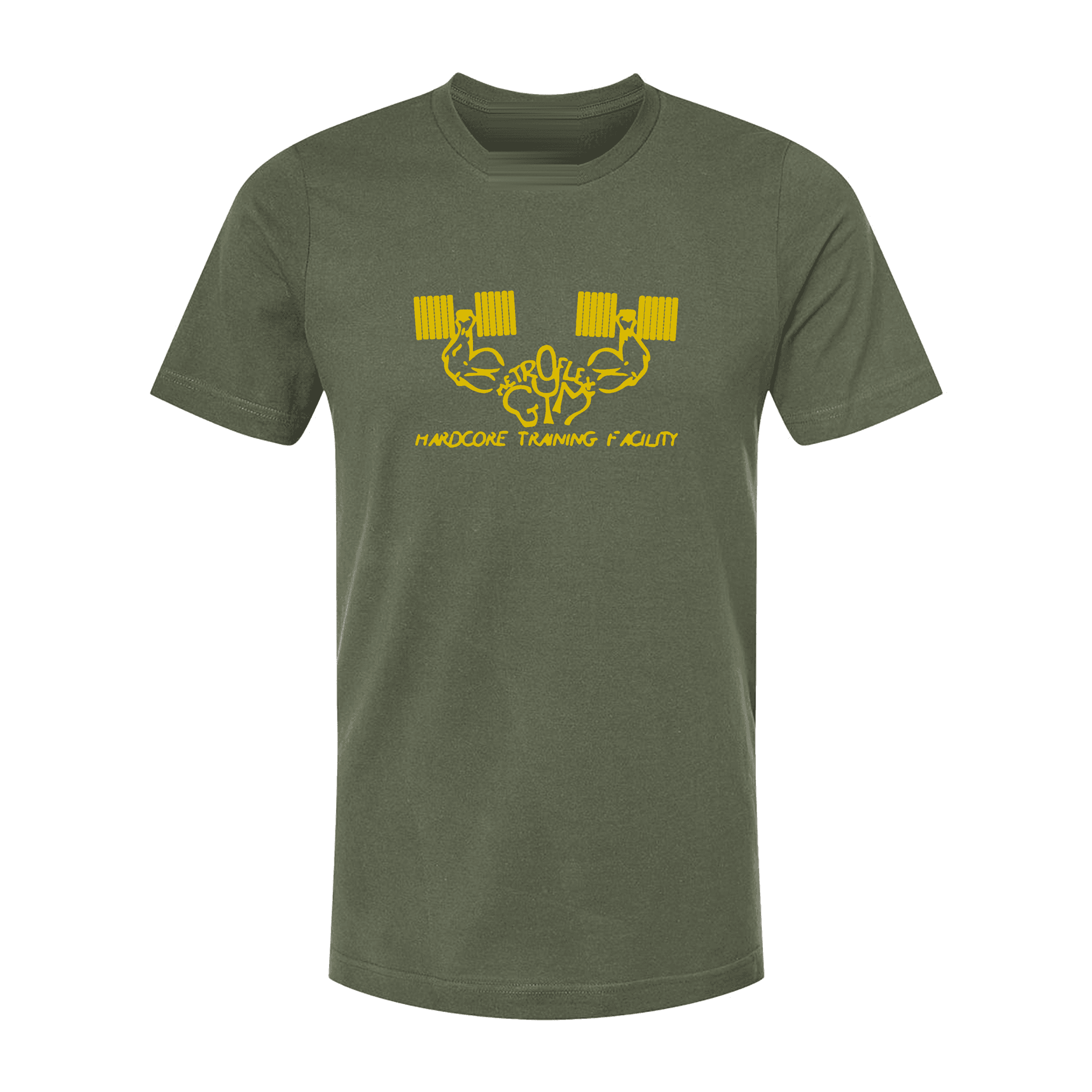 Original Logo Tee · Military Green/Gold