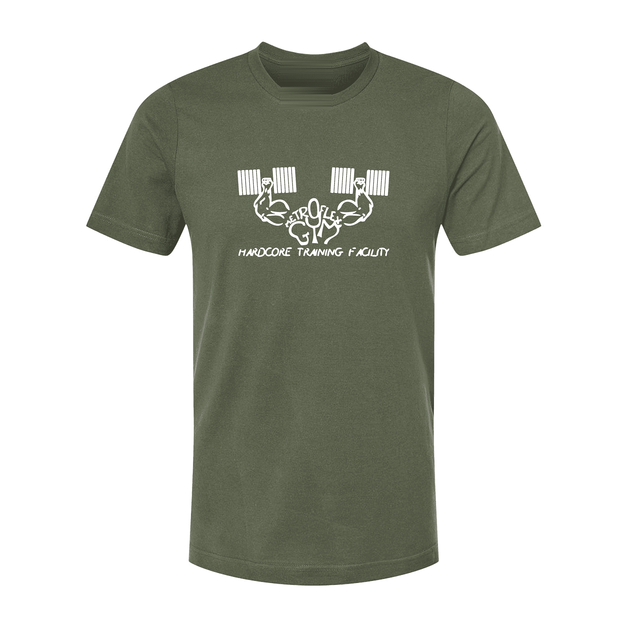 Original Logo Tee · Military Green/White
