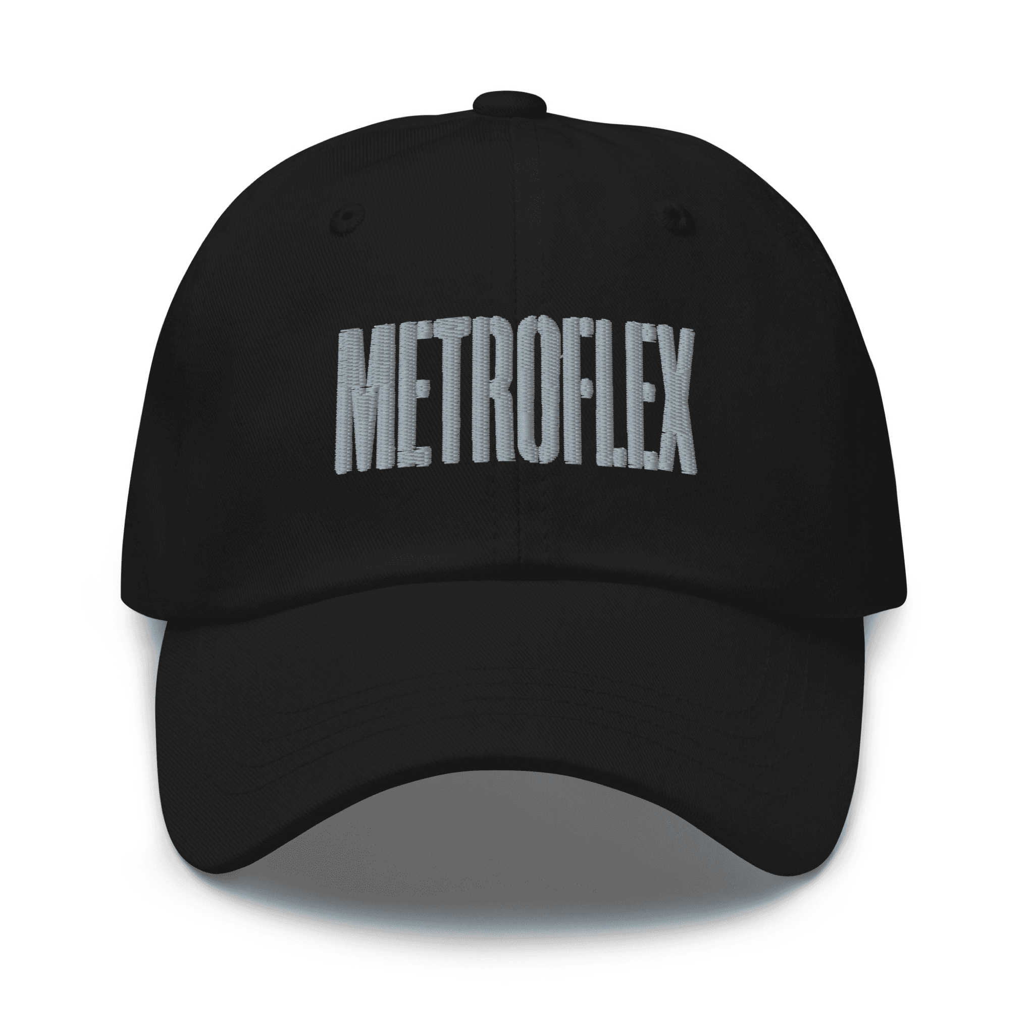 Stencil Dad Cap · Black/Steel
